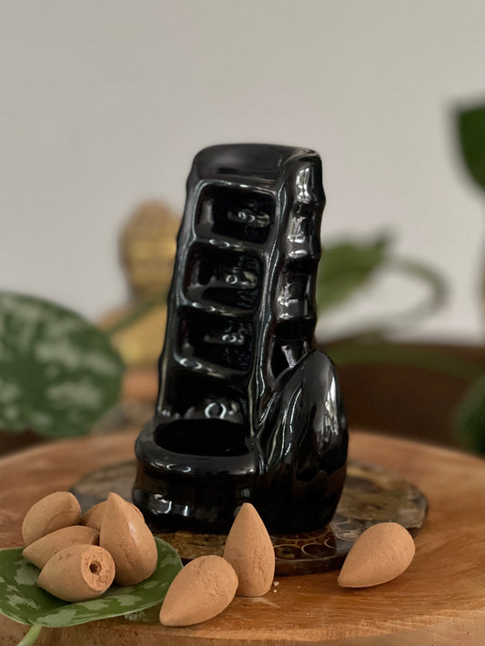 Bamboe - Wierookhouder waterval - Incense Burner