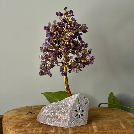 Amethist | Edelsteen Tree of Life Boompje