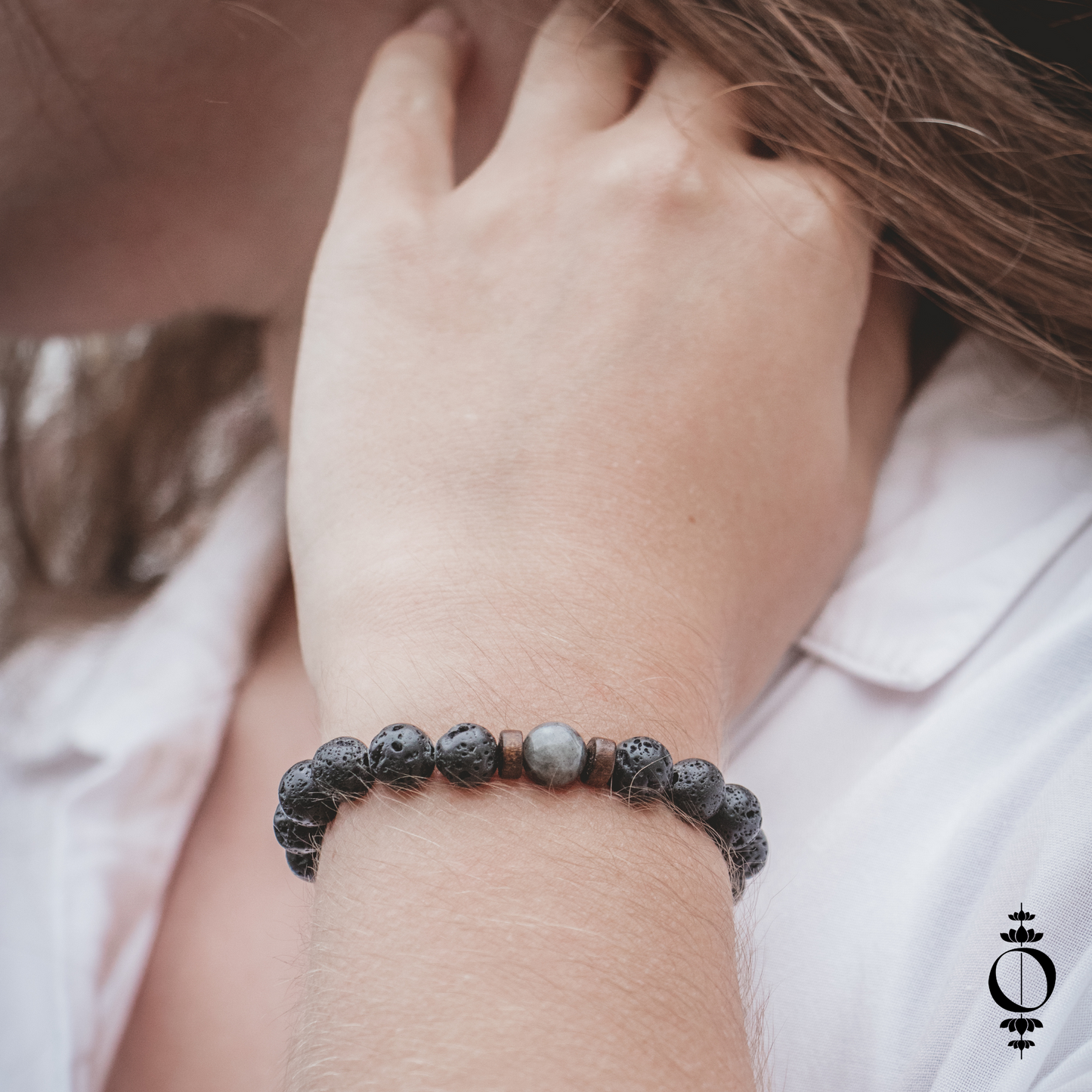 Vulcanic Tibetaanse Armband | Labradoriet