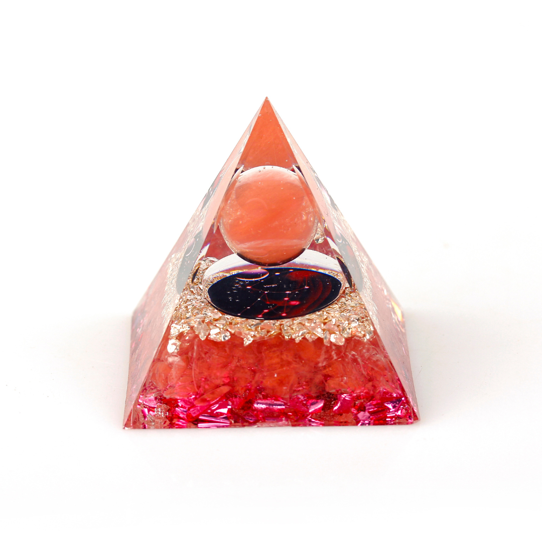 Orgonite - Maagd Sterrenbeeld - Pyramide