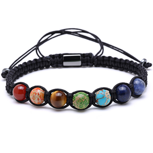 7 Chakra Shamballa Armband