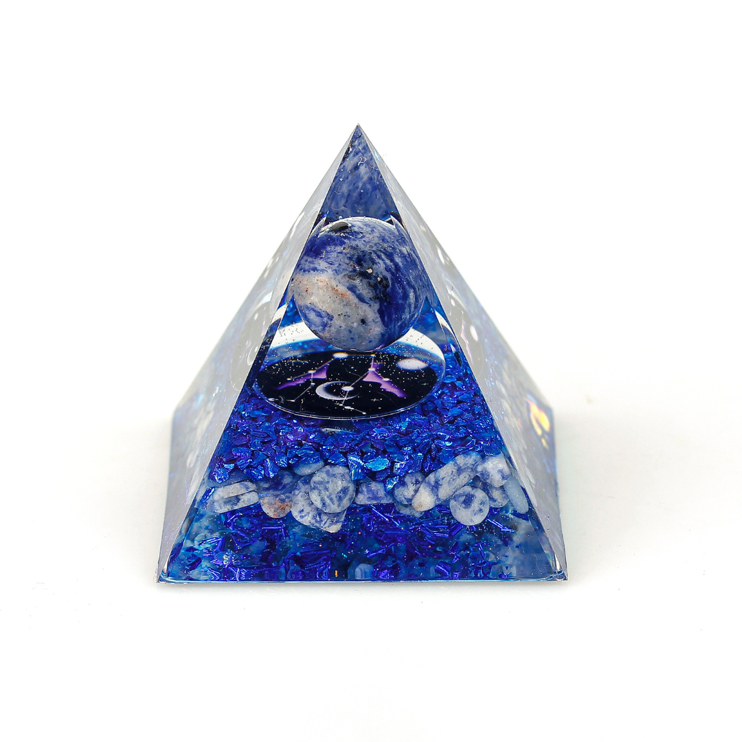 Orgonite - Tweeling Sterrenbeeld - Pyramide