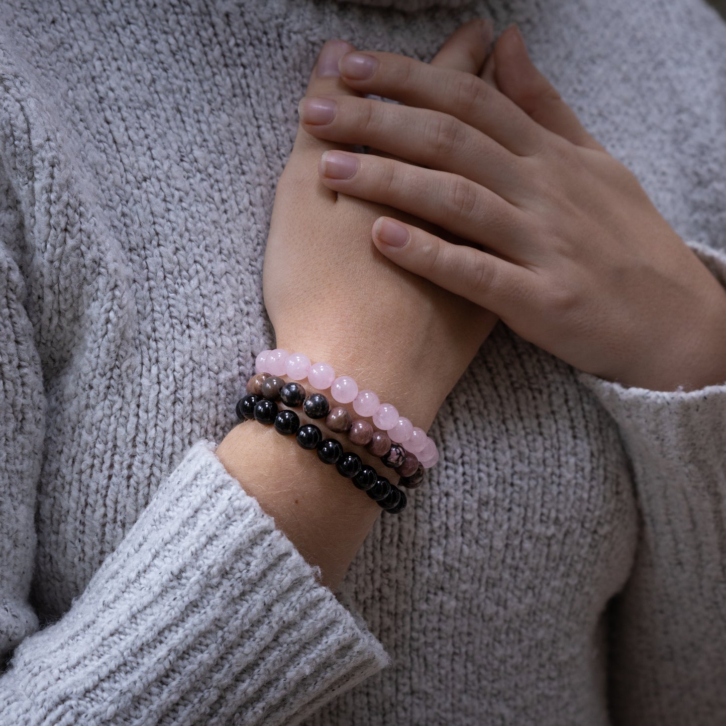 Zelfvertrouwen en Liefde Armbanden Set