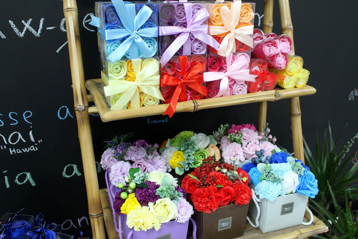 Roze Rozen Zeep Box