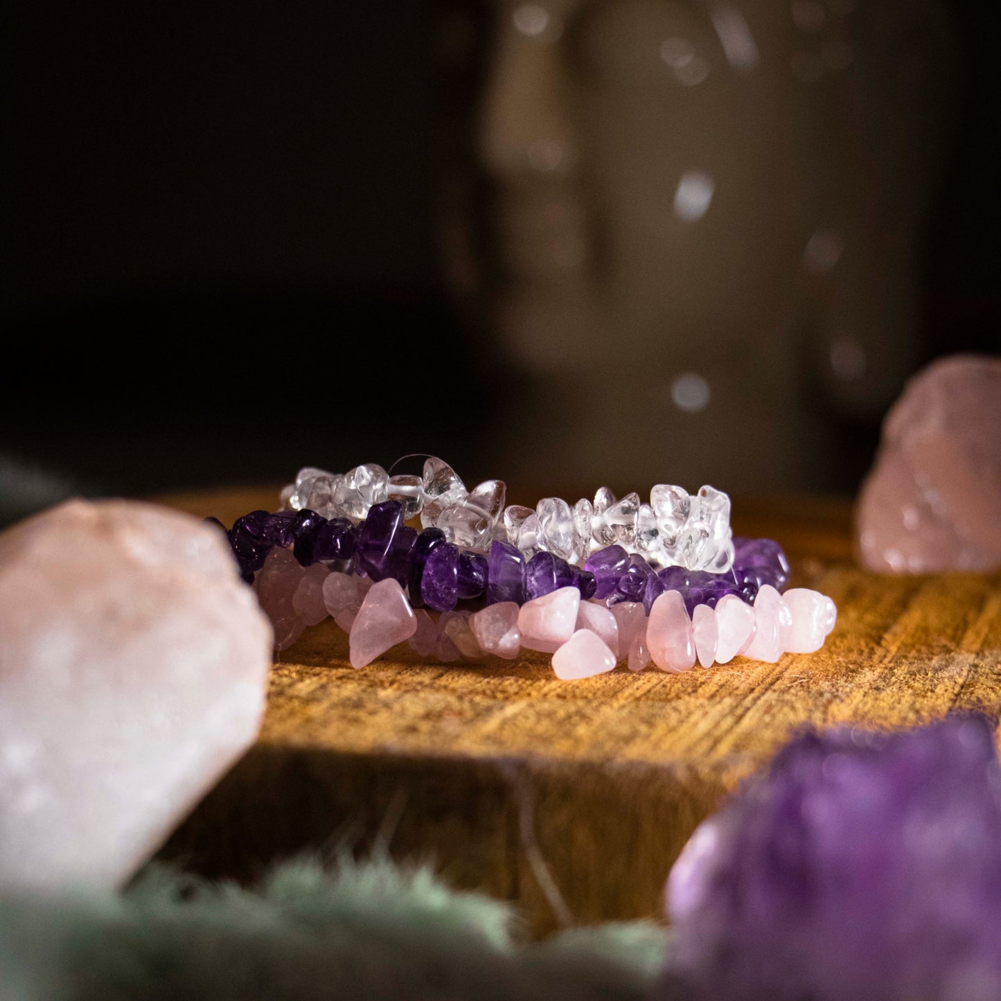 Gouden Driehoek armbanden set