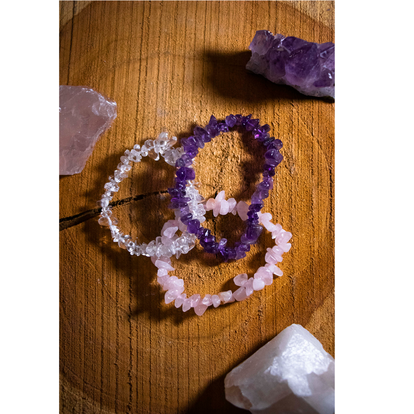 Gouden Driehoek armbanden set