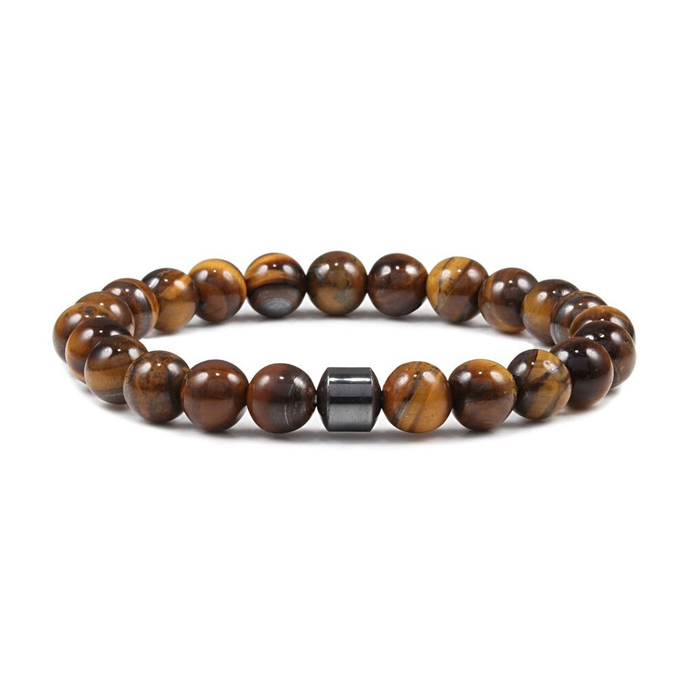 Hematiet Tijgeroog Kracht Armband