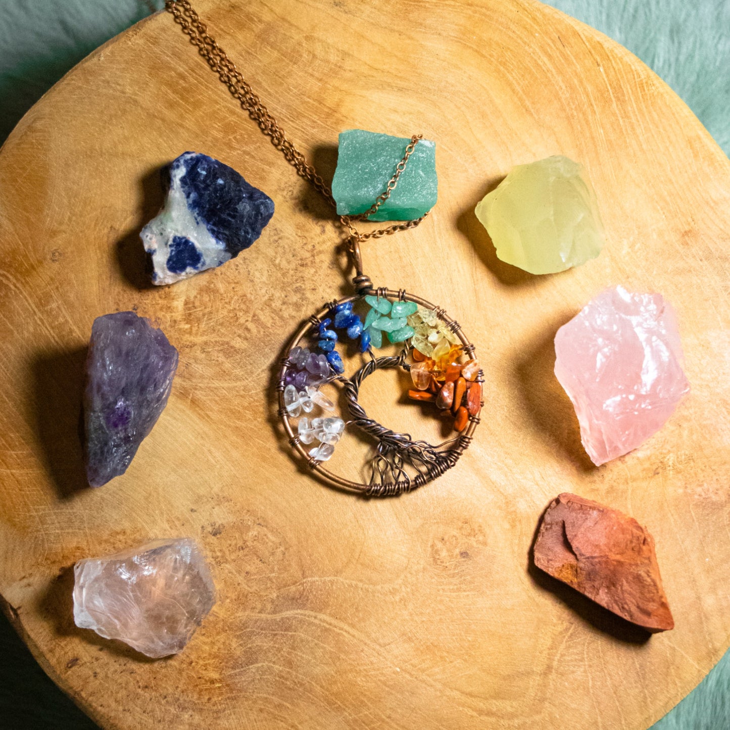 Tree of Life - Chakra Ketting