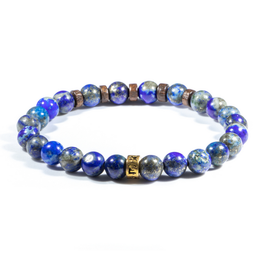 Mantra Lapis Lazuli Armband