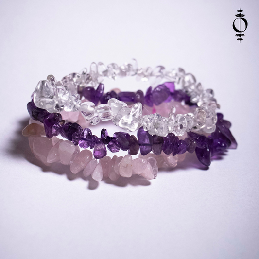 Gouden Driehoek armbanden set